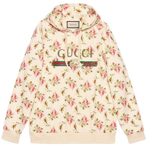 gucci rose hoodie|women's gucci sweatsuit.